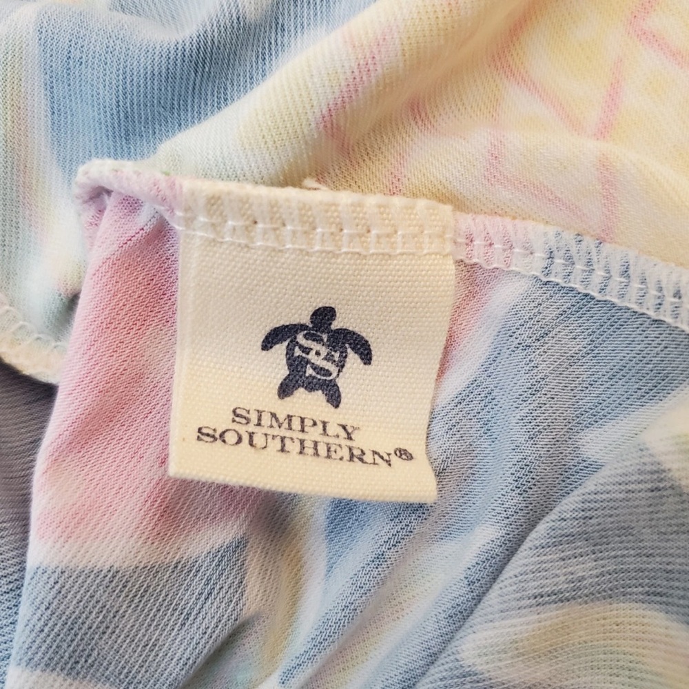 Simply Southern Colorful Pineapple Print Dress - Picture 6 of 8